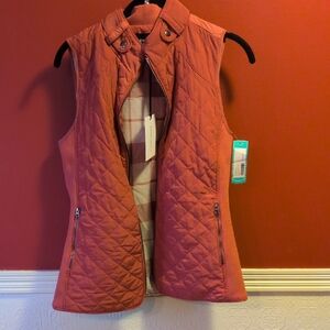 Stitch Fix NWT 41 Hawthorn Quilted Vest - Rust